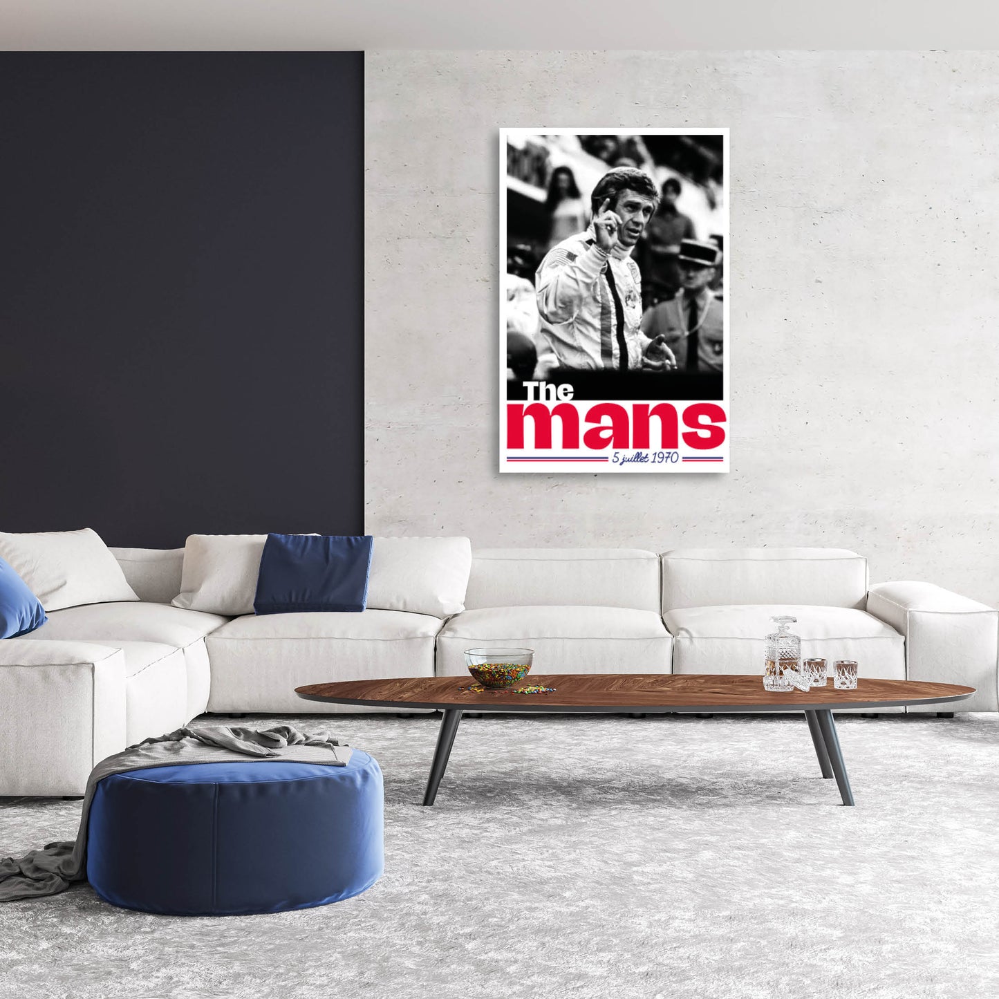Steve mc queen Editions Limitées - Achat / Vente tableau the mans