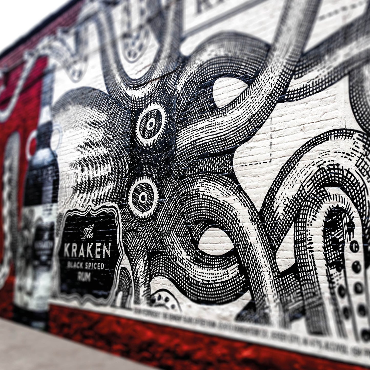 NEW YORK KRAKEN - 50 cm x 50 cm
