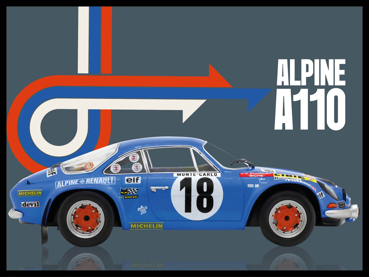 ALPINE A110 - 30 cm x 40 cm