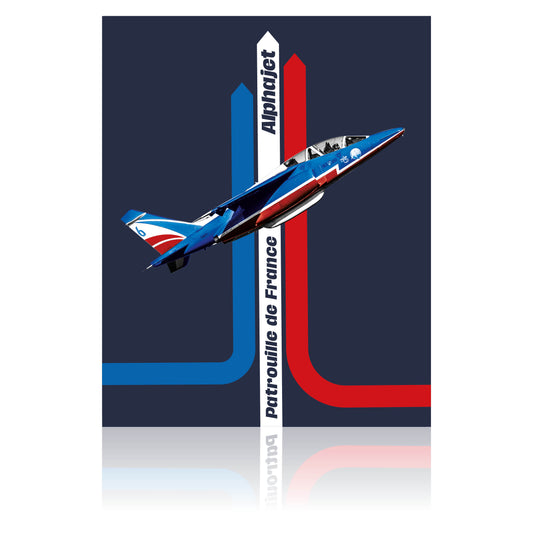ALPHAJET 2 - 50 cm x 70 cm
