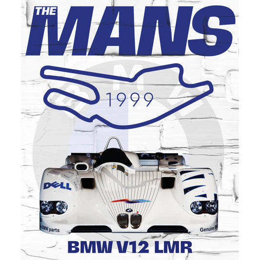 BMW THE MANS - 70 cm x 50 cm