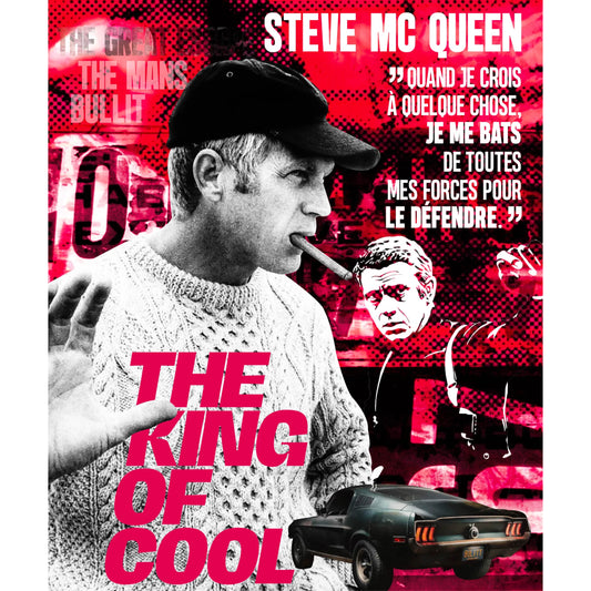 THE KING - 120 cm x 100 cm