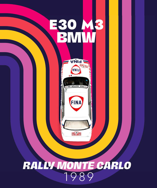 BMW E30 M3 - 70 cm x 50 cm