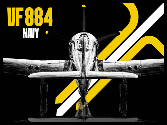 CORSAIRE VF 884 - Noir Jaune - 30 cm x 40 cm