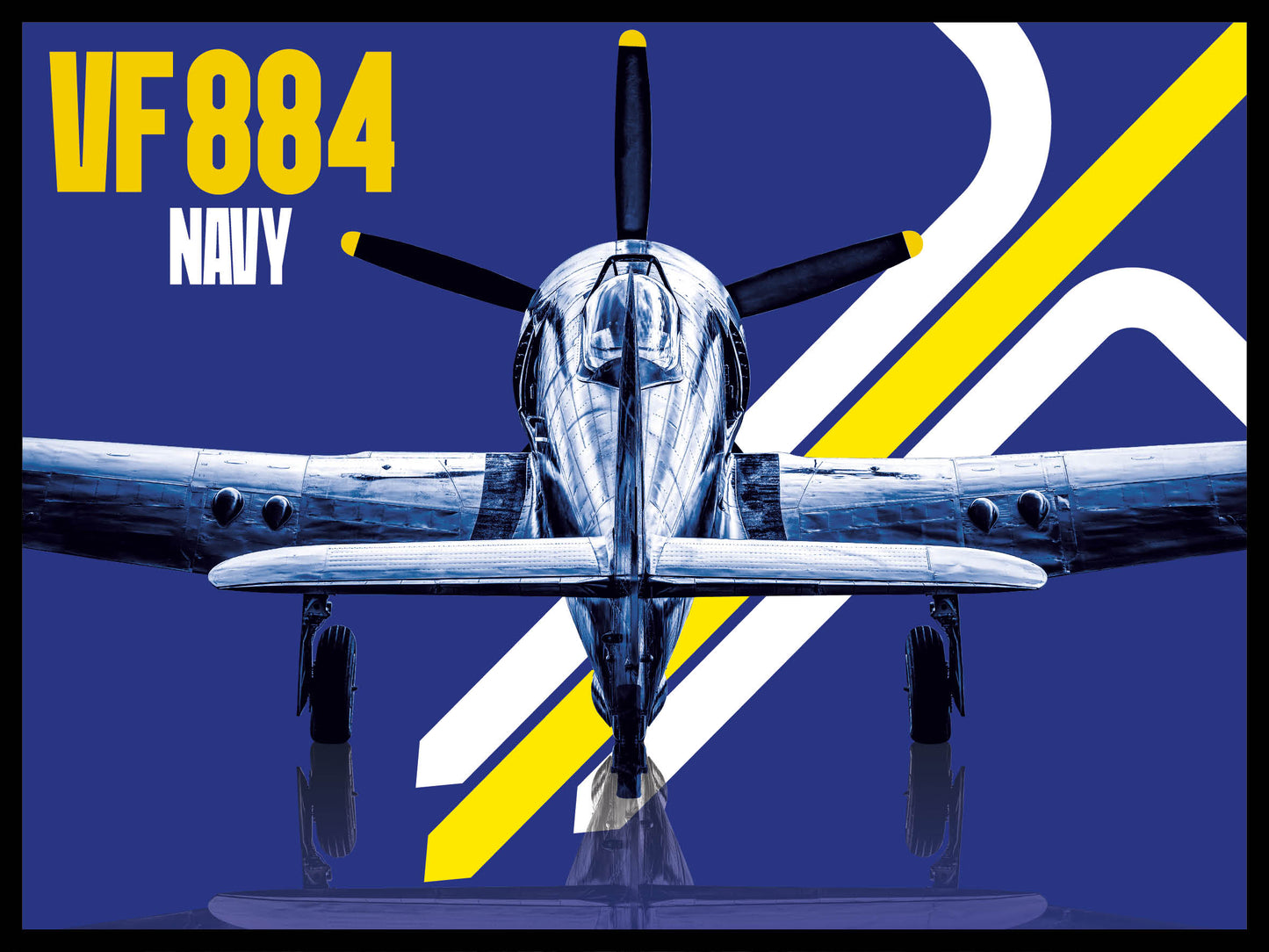 CORSAIRE VF884 BLEU - 30 cm x 40 cm