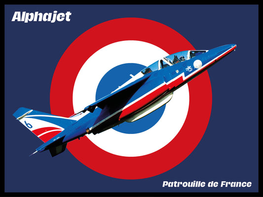 ALPHAJET FRANCE - 30 cm x 40 cm