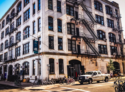NEW YORK BUILDING CAR - 80 cm x 60 cm