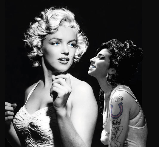 MARYLINE MONROE & AMY WINEHOUSE - 130 cm x 140 cm - Dibond