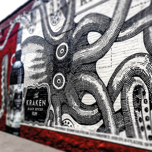 NEW YORK KRAKEN - 50 cm x 50 cm